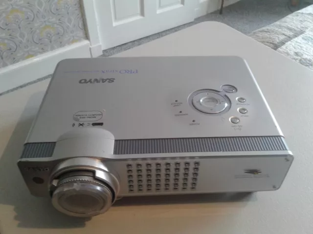 SANYO PROxtrax Multiverse projector. Used but Untested . Sold as.