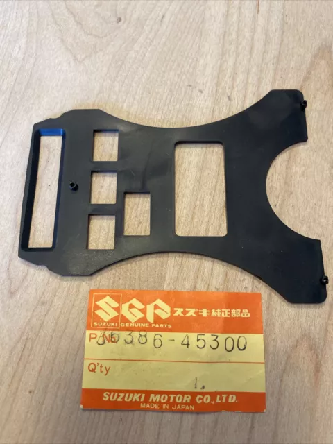 Suzuki GS450 GS550 GS750 GS850. GS1000. Pilot Box Plate. 36386-45300 NOS.