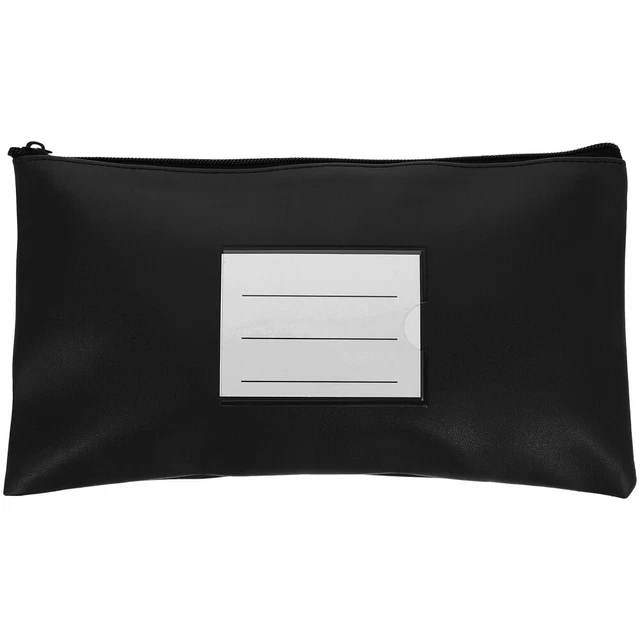 Borsa Ignifuga Per Contanti E Documenti - 2 Pezzi Argentati Con Strisce Riflettenti 20x13 Cm - Foto 5