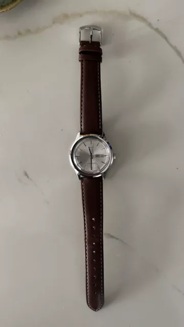 Todd Snyder x Timex Leather Band Mid Century MCM Watch