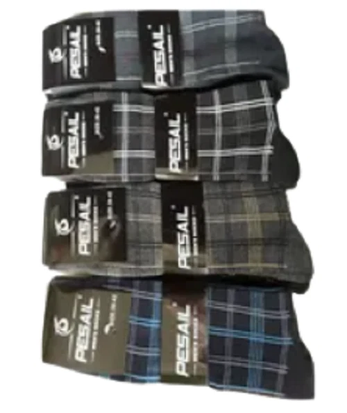 Pesail Lot 6 Paires Chaussettes,Chaussette Homme,Chaussette Coton Multicolore