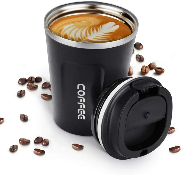 380ml Stainless Steel Tumbler Vacuum Insulated Travel Cup Coffee Mug Double Wall