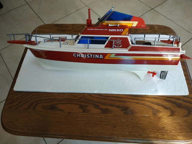 Modélisme bateau NIKKO SHOCKWAVE modifié , 45 cm , testé OK Modélisme bateau NIKKO SHOCKWAVE modifié , 45 cm , testé OK