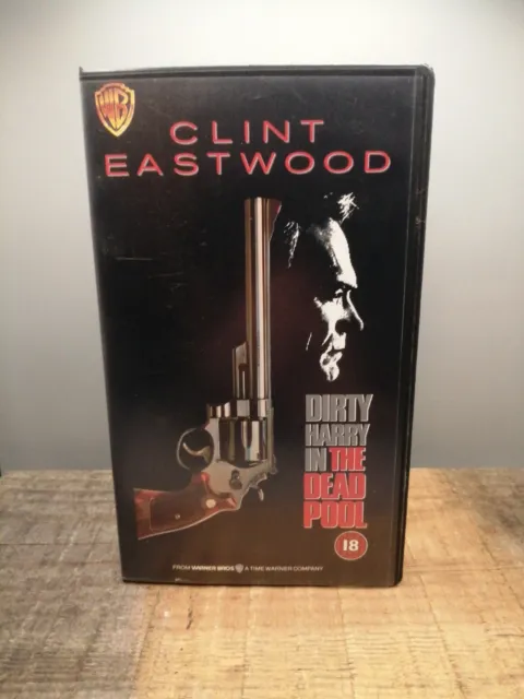 Clint Eastwood. Dirty harry in the dead pool. Vhs.