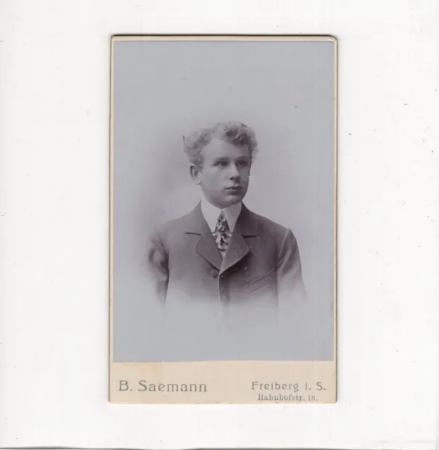 CDV Foto Herrenportrait - Freiberg um 1900