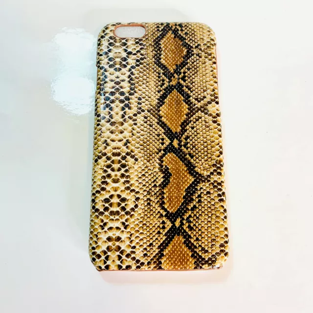 Cute Snake Faux Leather Case Cover For iPhone 6 6X