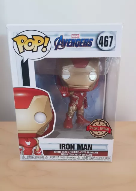 Marvel Funko Pop Avengers End Game - Iron Man Exclusive 466