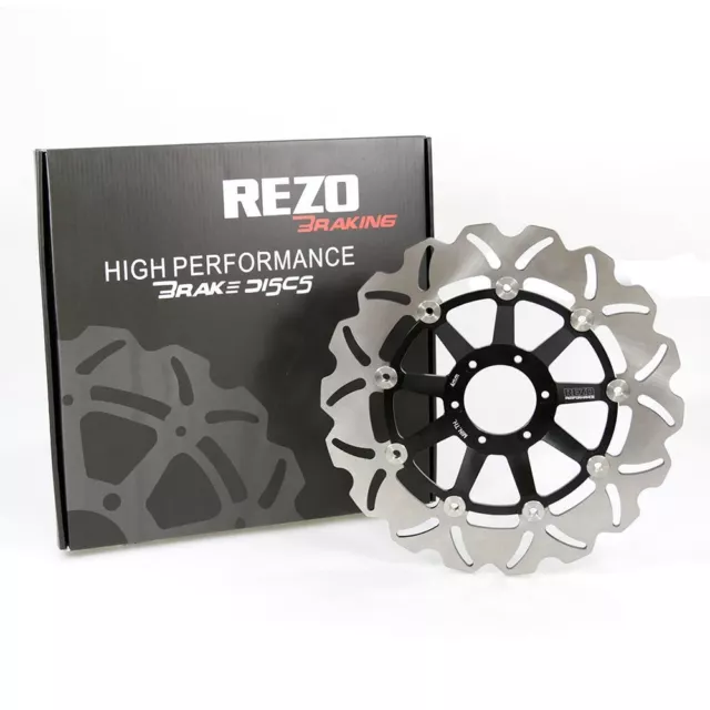 Rezo Wavy Front Brake Rotor Disc for Honda CBR1100XX 99-07
