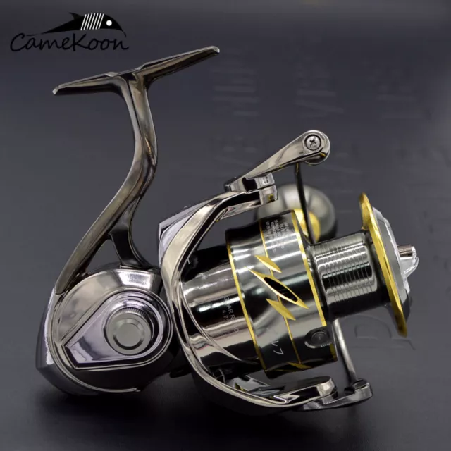 CAMEKOON Jigging Reel Anti-Corrosion Saltwater Treatment Strong Spinning  Fishing