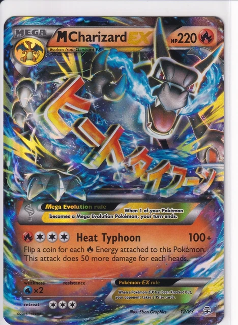 Charizard Ex Rarest Versions M CHARIZARD EX Ultra Rare Generations 12/83 NM $299.95 - PicClick AU