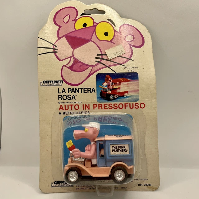 Auto in pressofuso Pantera Rosa Ceppiratti anni 80