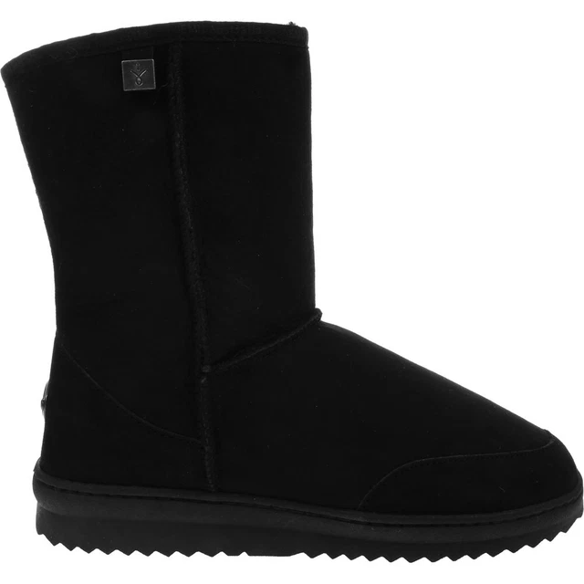 Schuhe Herren Emu Australia Platinum Outback LO MP10028Black Schwarz