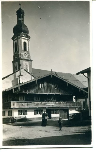 uralte AK, Bad Tölz Kirche mit Wohnhaus