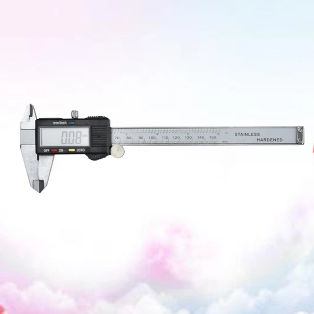 Calibro Per Ceramica In Acciaio Inox Con Morsetto, Strumento Di Misurazione Altezza Per Tornio, Regolabile E Robusto - 3