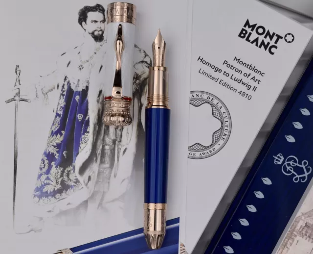 MONTBLANC 2018 Patron of Arts Homage to Ludwig II Limited Edition 4810 + ink 3