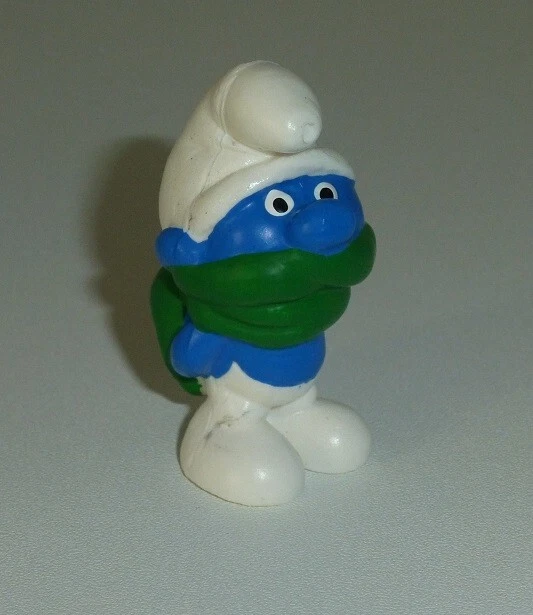 Schtroumpf Ballerine 20098 – Version Vert – TBE – Schleich (Smurf Puffi Pitufo)