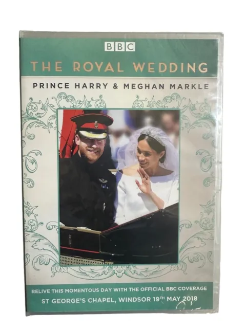 The Royal Wedding - Prince Harry & Meghan Markle [DVD] [2018] New Sealed (N9)