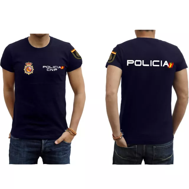 Camiseta Policía Nacional Réplica Piel Cabrera