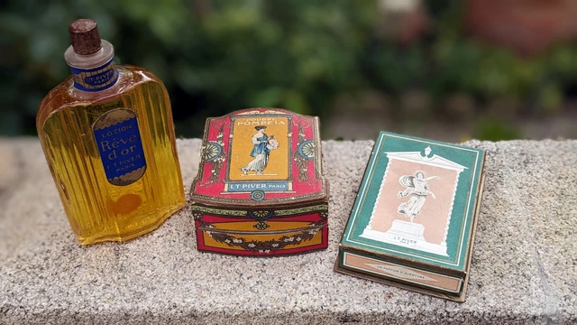 Miniature De Parfum Ancien Clarté L.T Piver - Flacon Vintage Vide, Collector
