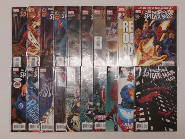 20 x Marvel US Comics - The Amazing Spider Man Nr. 581 - 600