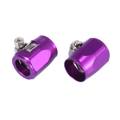 Clip per tubo flessibile acqua carburante modifica auto Fascetta fermatubo per carburante AN6 Finisher fascetta stringitubo in lega di alluminio 