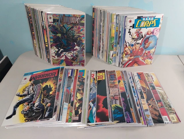 115 Valiant Comics - 3 Full Runs - NM - Eternal Warrior, Ninjak, Hard Corps