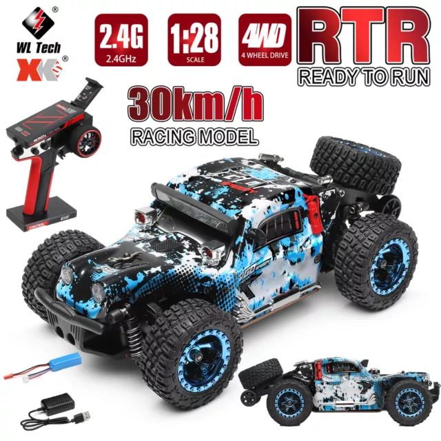 WLtoys 284161 1/28 2.4G 4WD RC Racing Car 30KM/H High-Speed Off-Road Crawler RTR