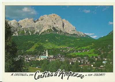 BL VIAGGIATA CORTINA D'AMPEZZO - IL MONTE CRISTALLO VEDI FOTO 
