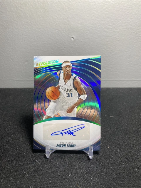 2022-23 Revolution Jason Terry Infinite Auto Autograph #05/25 Mavericks