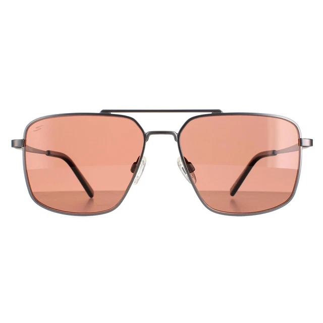 Serengeti Sunglasses Aitkin SS554004 Matte Gunmetal Saturn Polarized Sedona