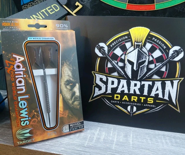 VERY RARE TARGET ADRIAN LEWIS PIXEL DARTS – 21g COLLECTORS SET