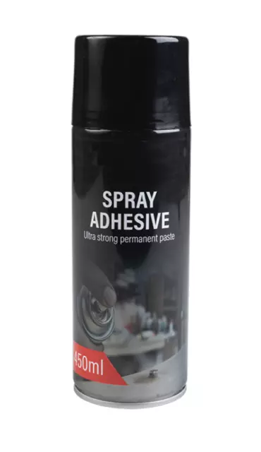 Klebespray-Kleber 450 ml x 6 Aerosol-Spray schnell klebend klar trocknend... 3
