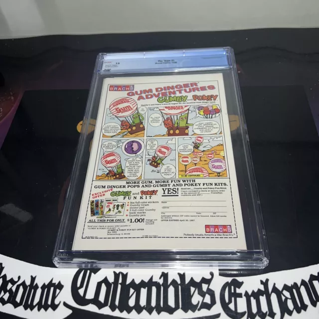 The 'Nam #1 CGC 9.8 White Pages Marvel Comics 1986 Low Population Golden Rare 3