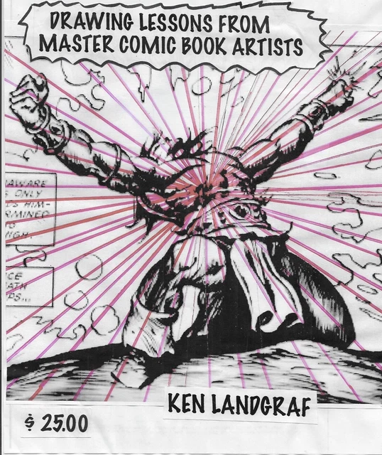 KEN LANDGRAF New Drawing Book Drawing Lessons From Master Comic Book