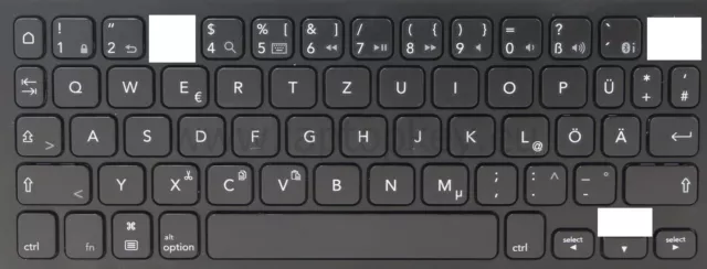 TA16 Key for keyboard Belkin QODE SLIM F5L174 for iPad Air 2