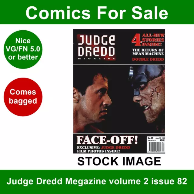 Judge Dredd Megazine Vol 2 no 82 - Nice (VG/FN) - 23 June 1995