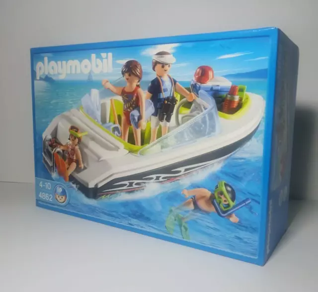 Playmobil® | 4862 | Schnittiges Sportboot | Speedboot | Schiff | Urlaub