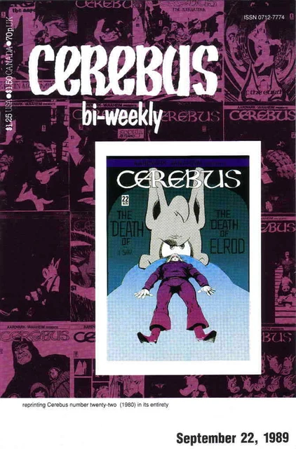 Cerebus Bi-Weekly #22 VF; Aardvark-Vanaheim | Dave Sim - we combine shipping