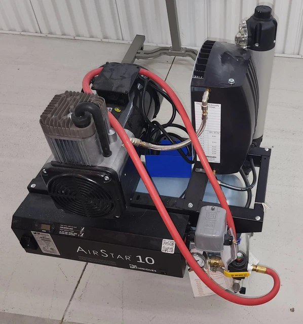 dental air compressor used