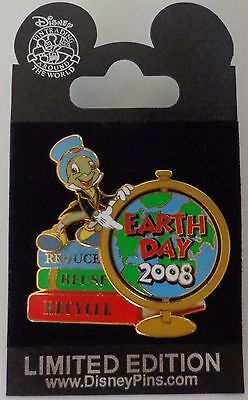 Disney Earth Day 2008 Jiminy Cricket Pin LE