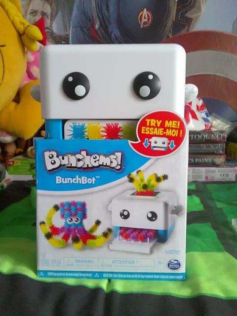 Bunchems Bunchbot Model Making 3D Kids Crafts 300 Bunchems Included