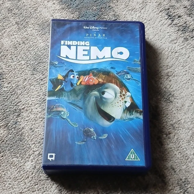 DISNEY PIXAR FINDING Nemo VHS PAL Children's Animation Adventure U ...