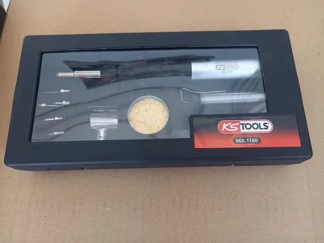 Set Micro-saldatura KS Tools 960.1160 - 11 Pezzi, A Gas, Fino A 1300°C - Foto 5