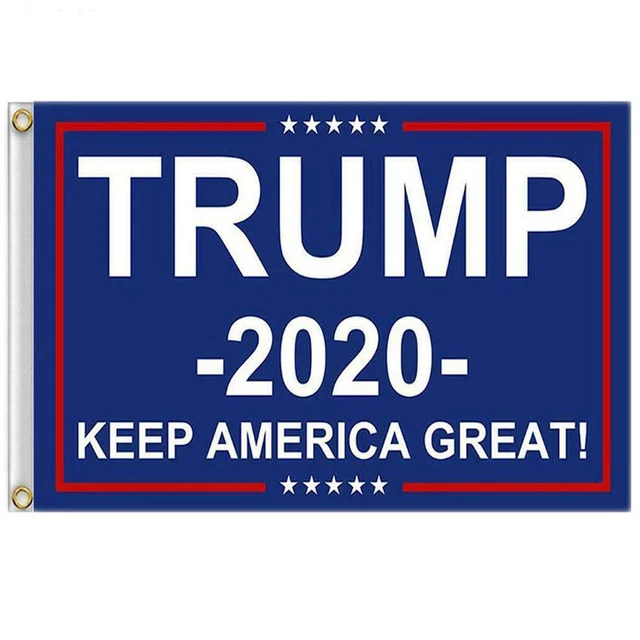 Trump Per President 2020 Re Elettrico Mantenere America Great Flag 3x5 Poyester