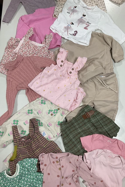 NEXT ZARA Etc Baby girl large clothes bundle size 6-9 months