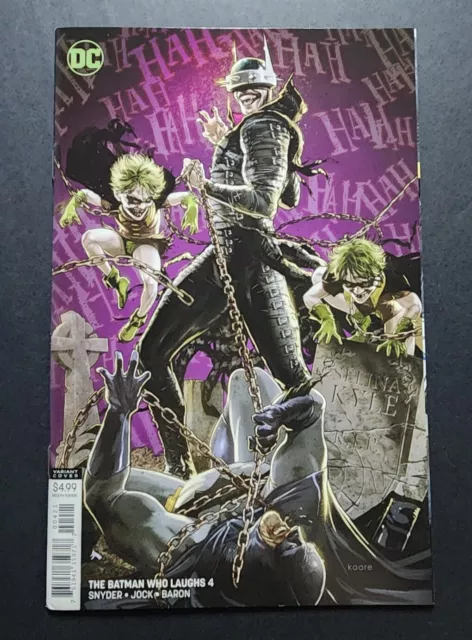 Batman Who Laughs #4 (2019) Kaare Andrews Variant DC Comics Comic Book