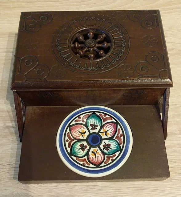 Très ancienne boîte de dînette pour poupée époque Jumeau - Collection