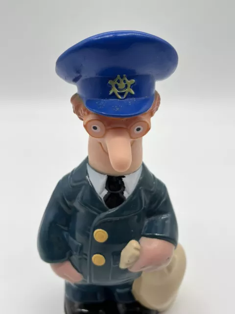 Postman Pat 1990 BBC 22cm Bubble Bath Figure Figurine VGC Vintage Toy *Free Post