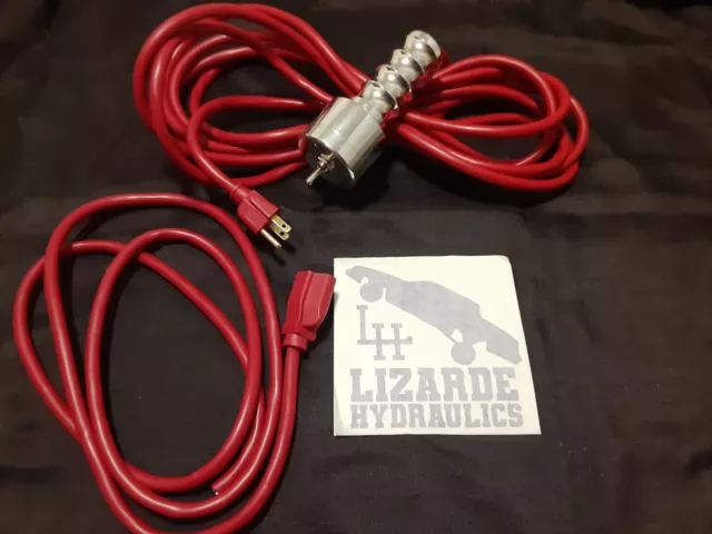 Lowrider Hydraulics, RED Aluminum Hop Handle, *1 pcs PreWired