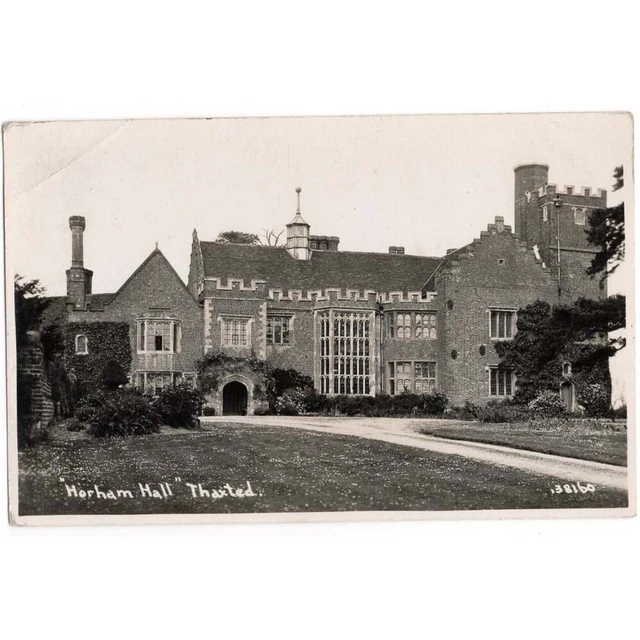 HORHAM HALL Thaxted RP Postcard, Unused
